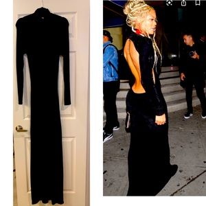 RONNY KOBO BACKLESS DRESS